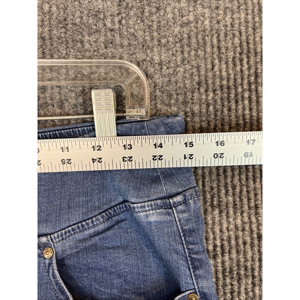 Belle By Kim Gravel Tall TripleLuxe Denim Mariner Crop Pants Medium Wash Sz 10 T - Picture 6 of 9